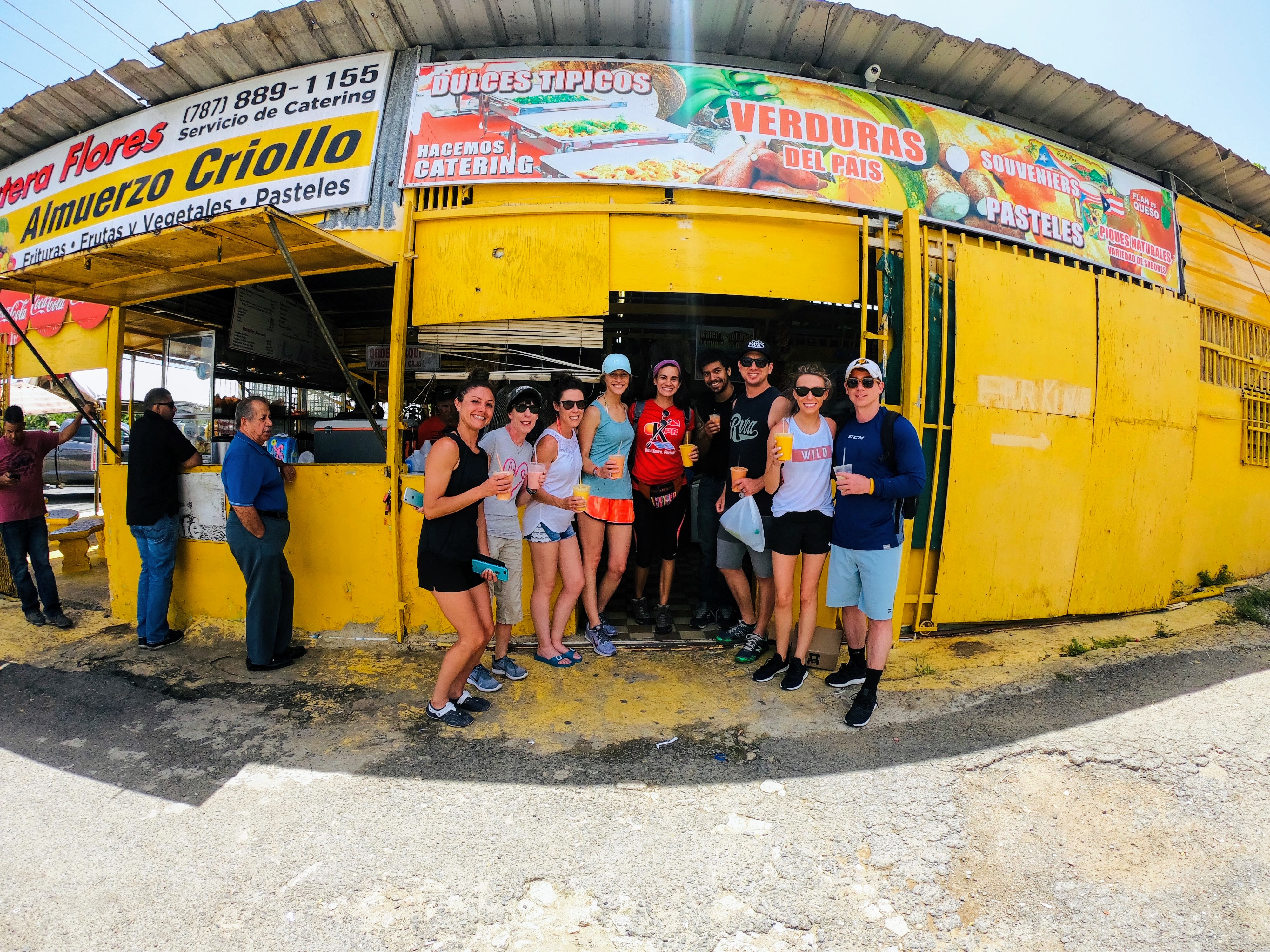 getting a local snack